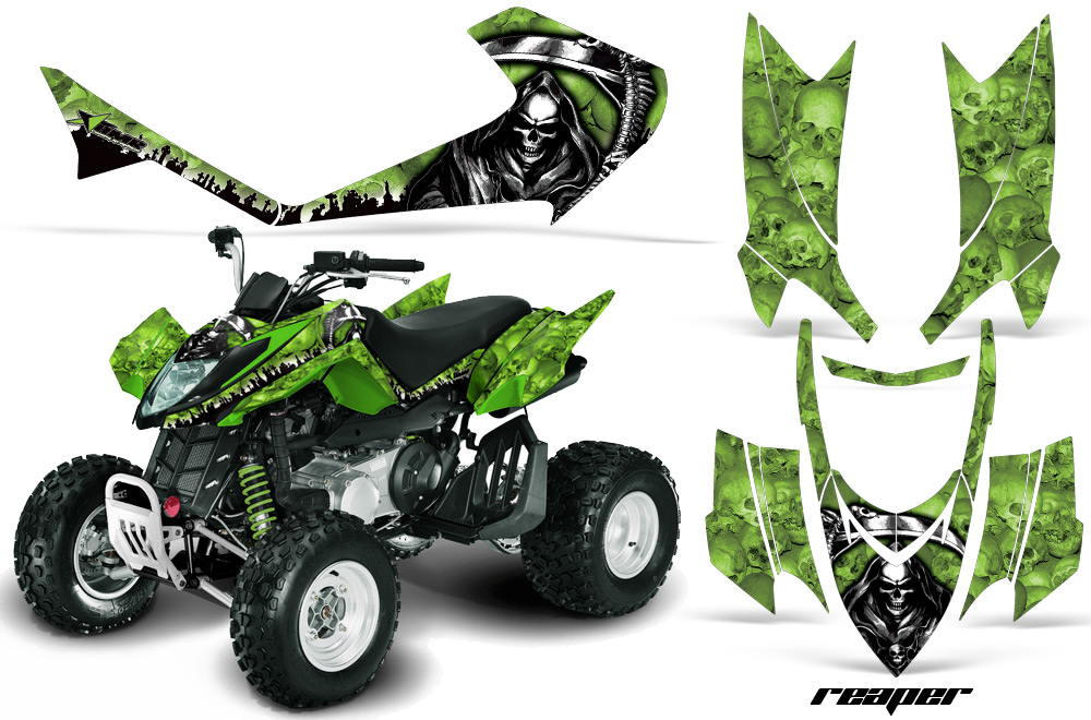 Arctic Cat DVX Graphics Reaper Green